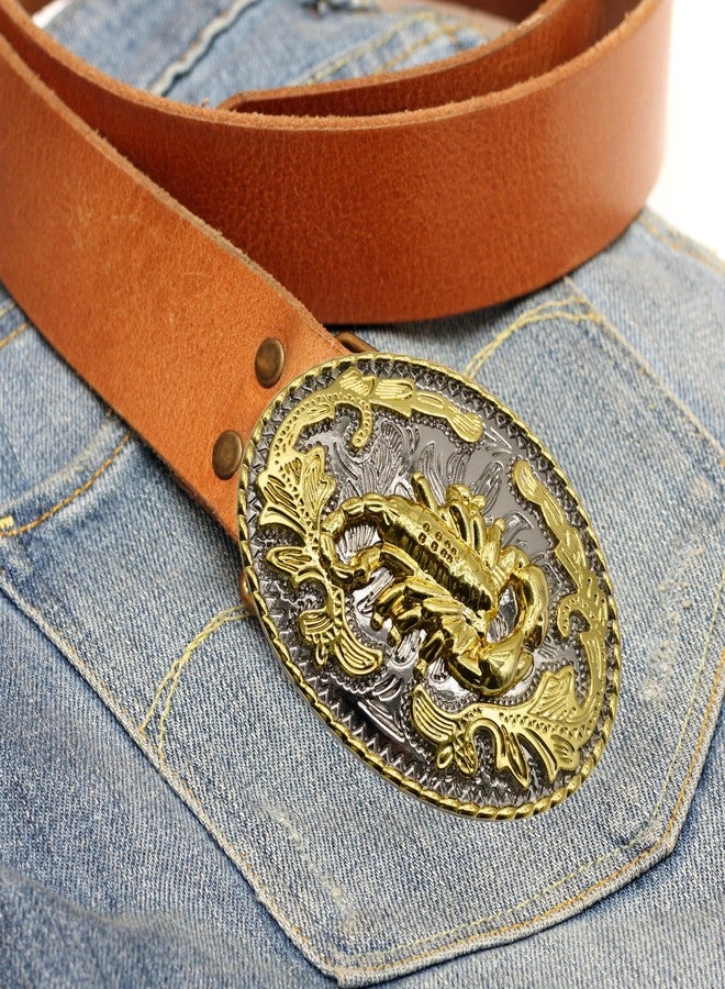 WMG Scorpion Belt Buckle Cowboy Rodeo Western Gold Tone - Image 4